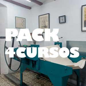 pack 4 cursos grabado barcelona